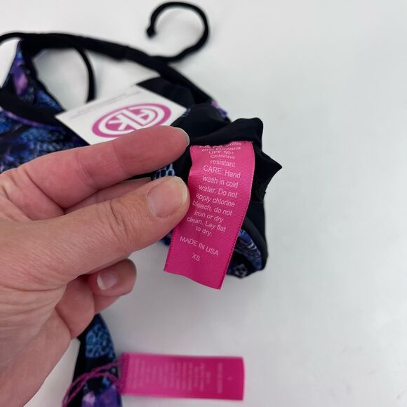 AKFit Swimwear two piece bikini Size XS/L - Picture 7 of 11